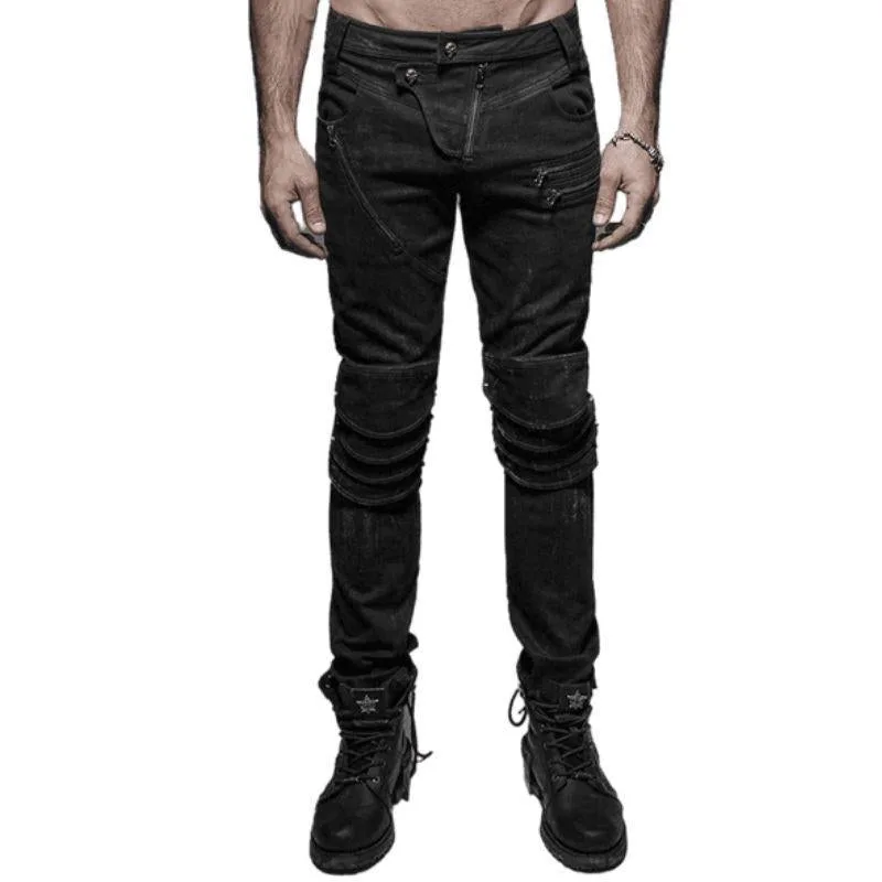 PUNK RAVE Gotisk Steampunk Byxor