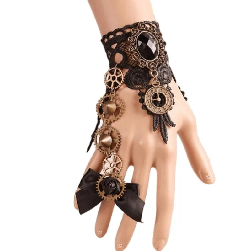 Steampunk Kugghjul Armband