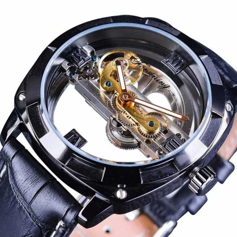 Bild 5 — Steampunk Armbandsklocka Transparent Urtavla