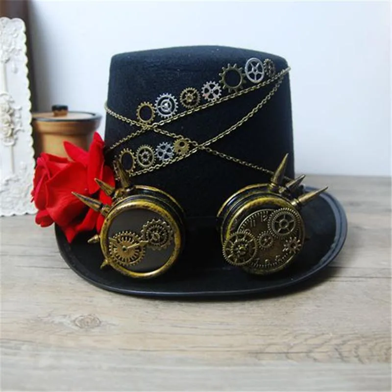Bild 5 — Steampunk topphatt för kvinnor