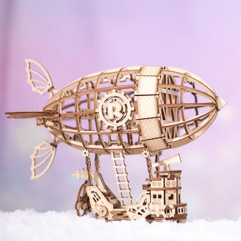 Bild 2 — Steampunk Zeppelin luftskeppsmodell