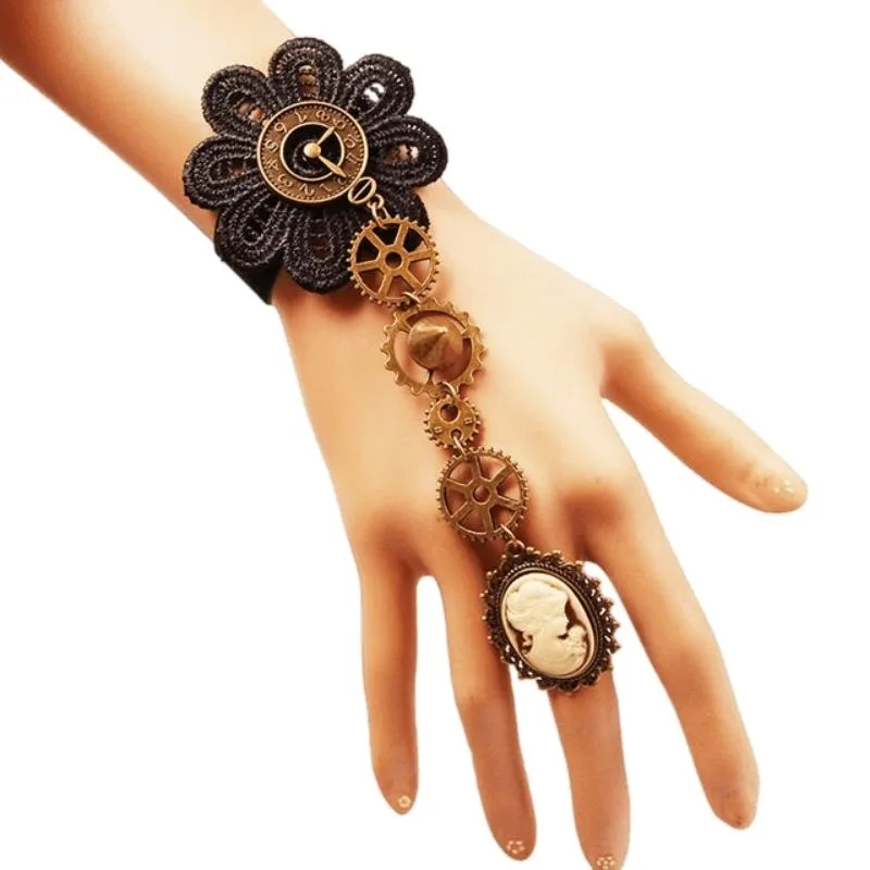 Bild 2 — Steampunk Kugghjul Armband