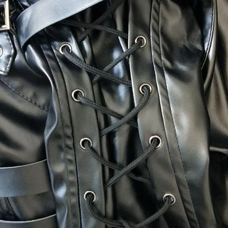 Bild 3 — Steampunk Gotisk PU-jacka