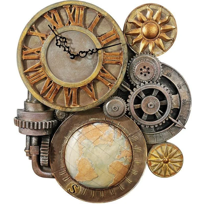 Steampunk stil klocka