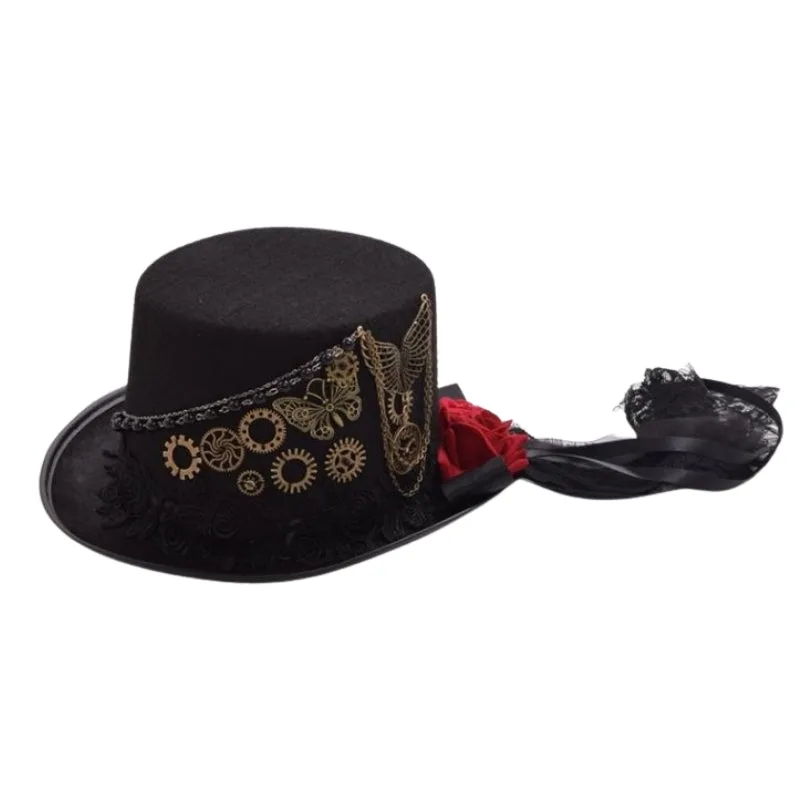 Gotisk Steampunk Hatt