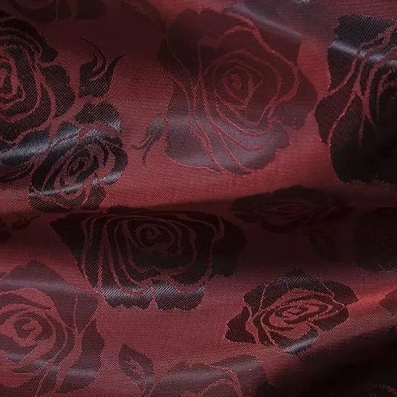 Bild 3 — Röd blomsterskjorta för män