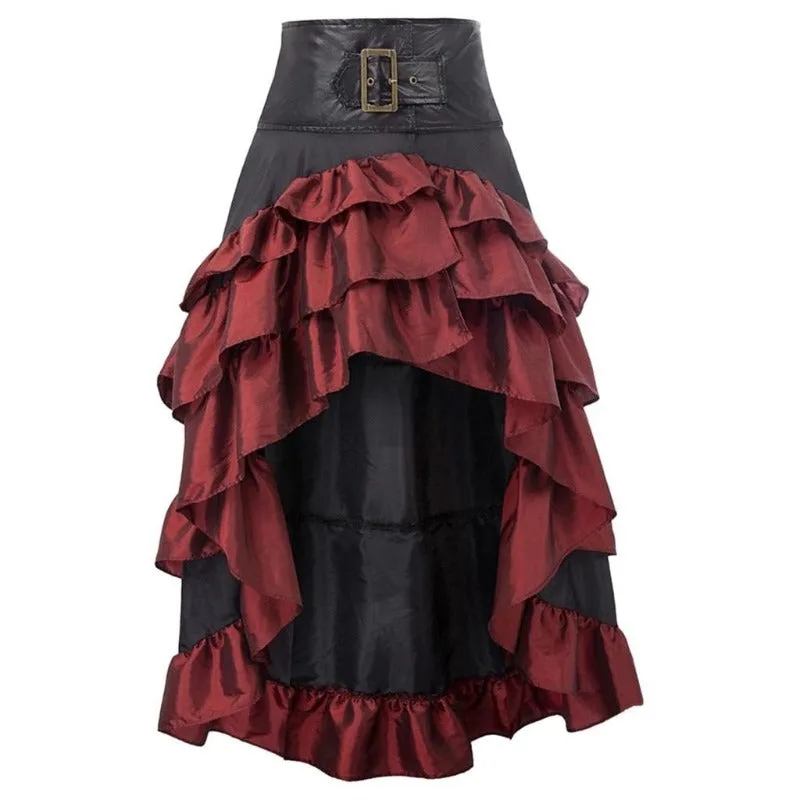 Steampunk-kjol i plusstorlek