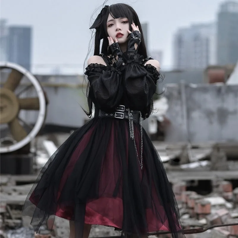 Steampunk Lolita Klänning