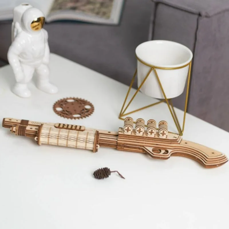 Bild 2 — Steampunk Gevär modell