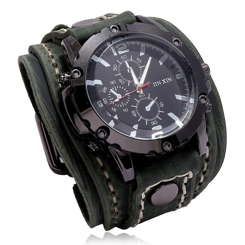 Bild 8 — Force läderarmbandsklocka