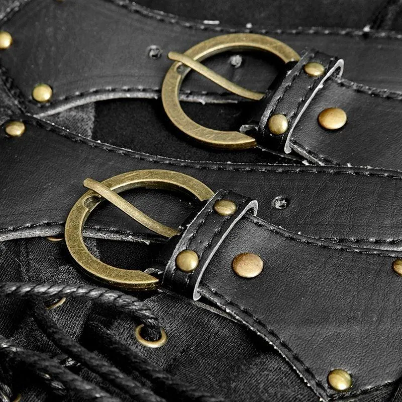 Bild 4 — Steampunk korsett för män med snören