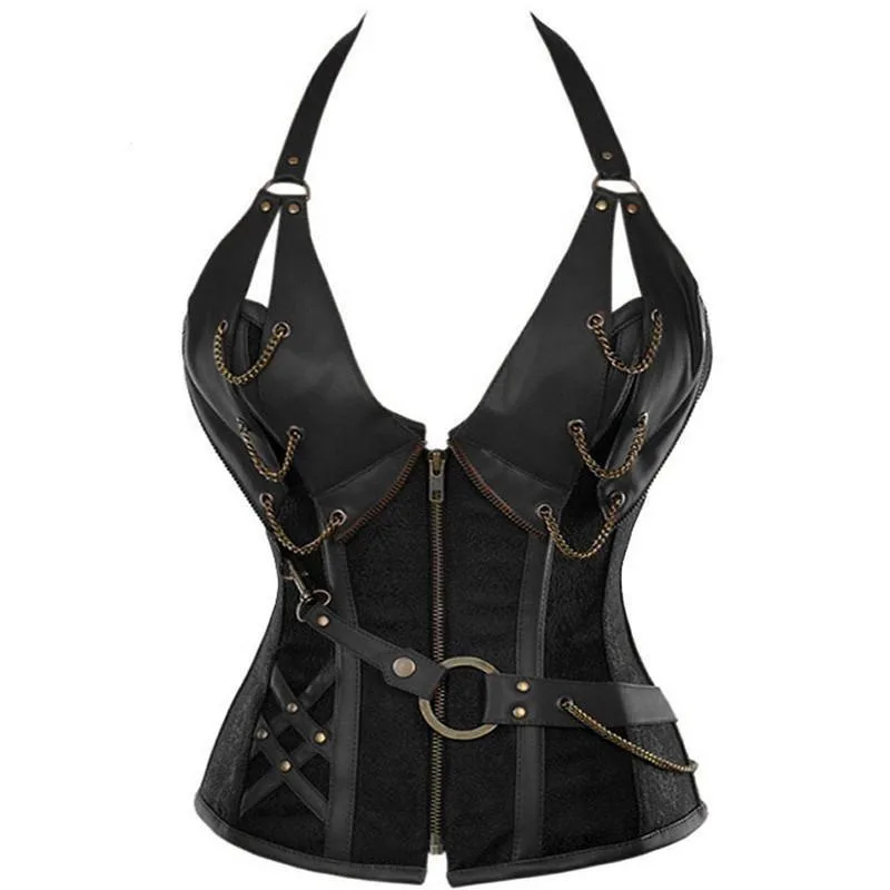 Steampunk-korsett i plusstorlek