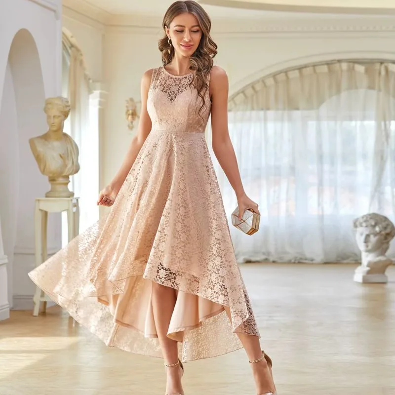 Beige Steampunk Klänning