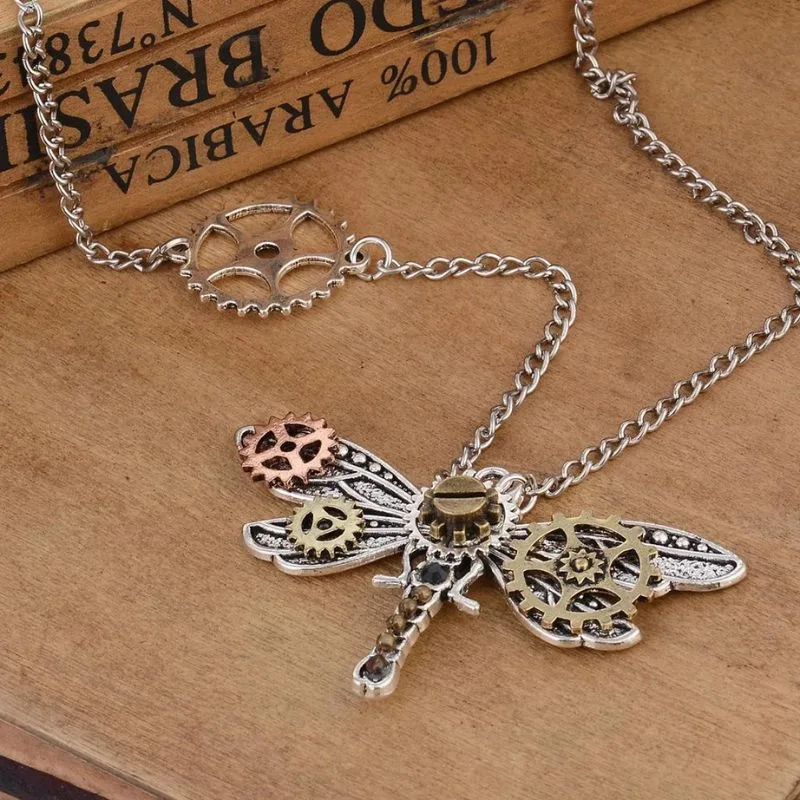 Bild 3 — Steampunk Fjäril Halsband