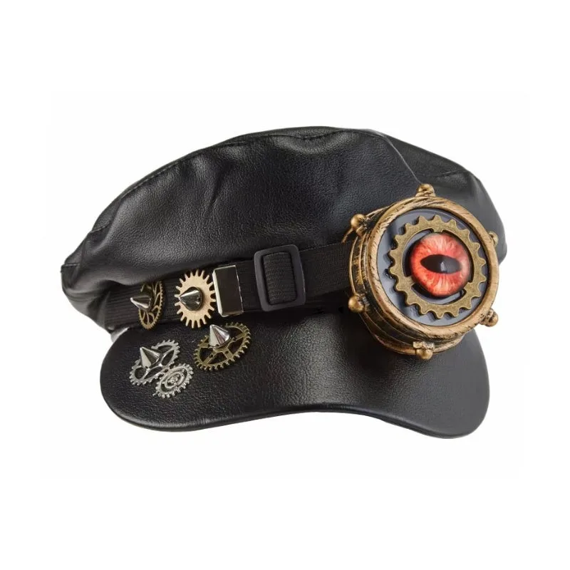 Steampunk Kepi hatt för män Steampunk Kepi hatt för män