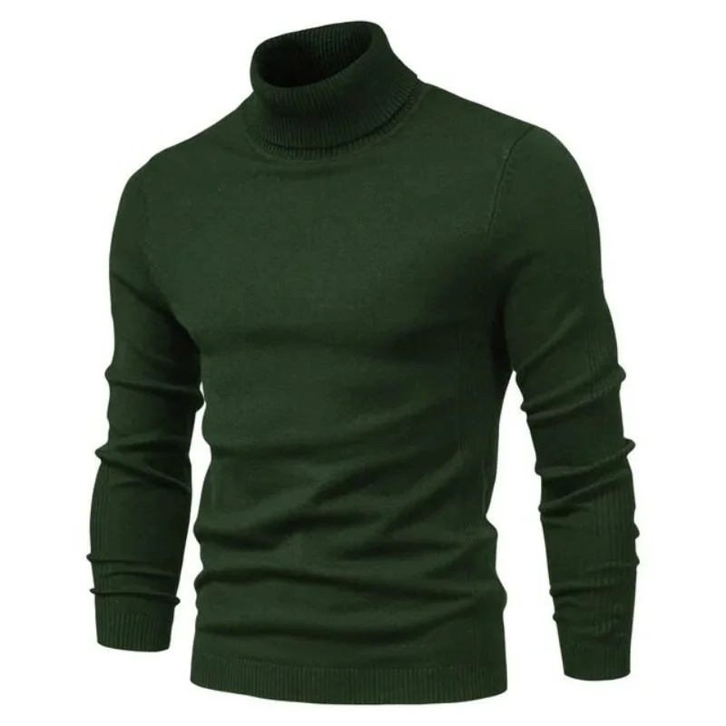 Bild 2 — Slim turtleneck tröja herr