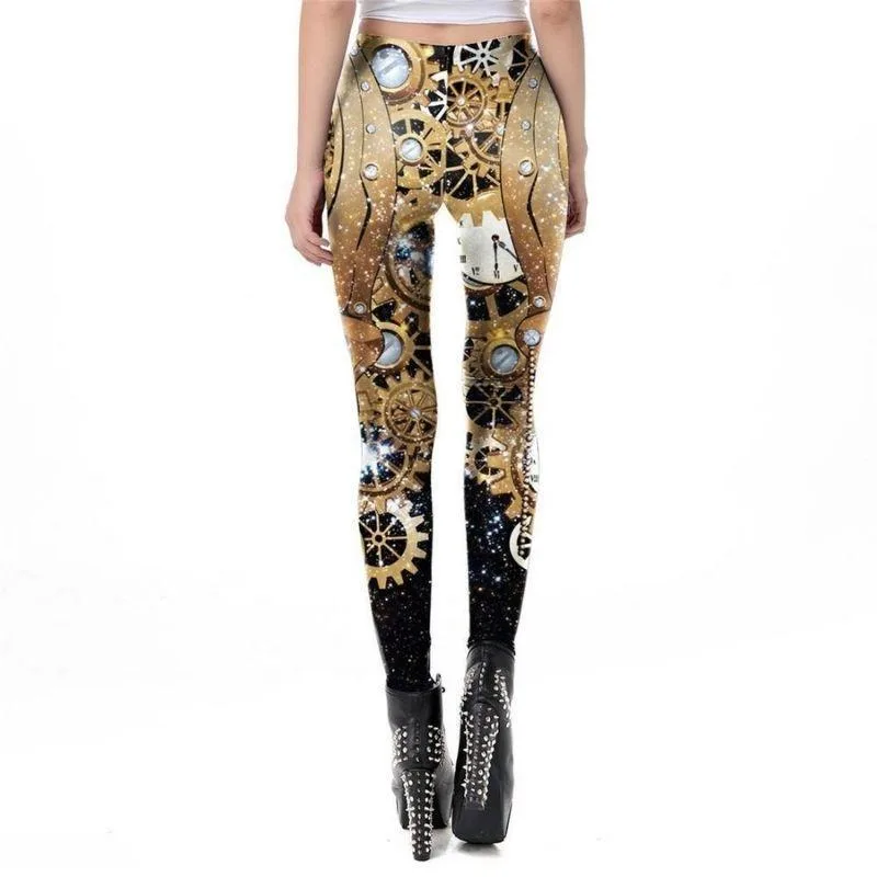 Bild 5 — Steampunk Klocka Leggings