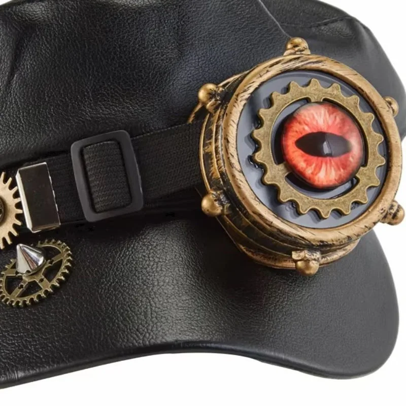 Bild 6 — Steampunk Kepi hatt för män