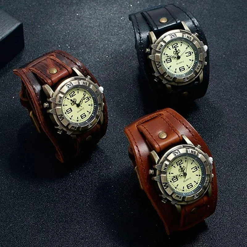 Bild 5 — Steampunk armbandsklocka för män