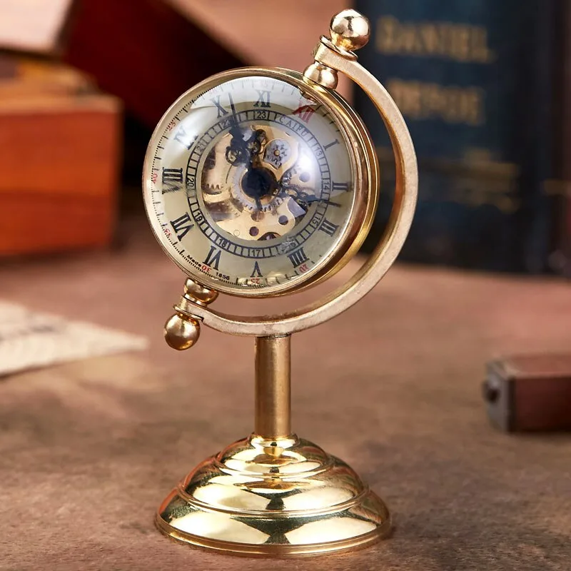 Bild 4 — Steampunk mekanisk skrivbordsklocka