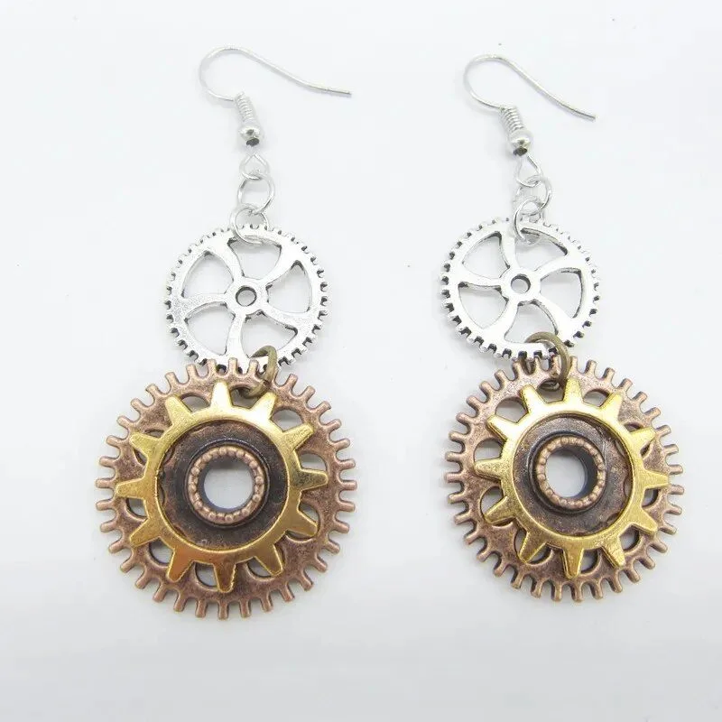Bild 43 — Steampunk Hängande örhängen