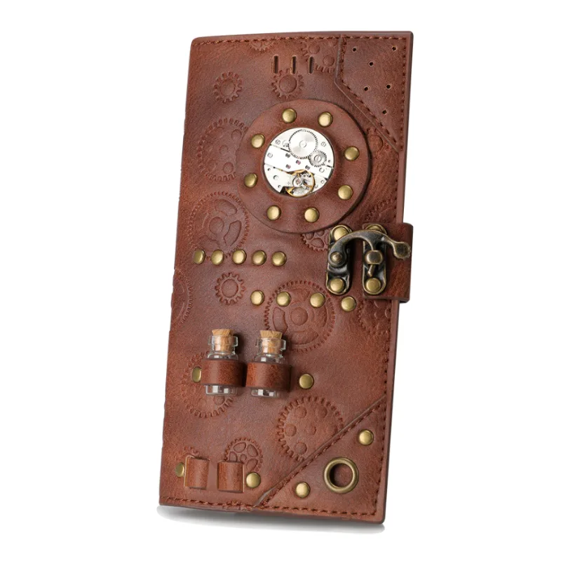Steampunk plånbok