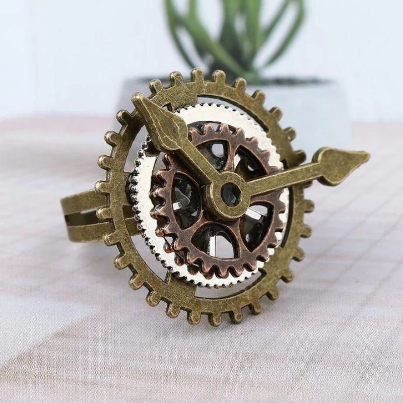 Bild 3 — Steampunk ringklocka