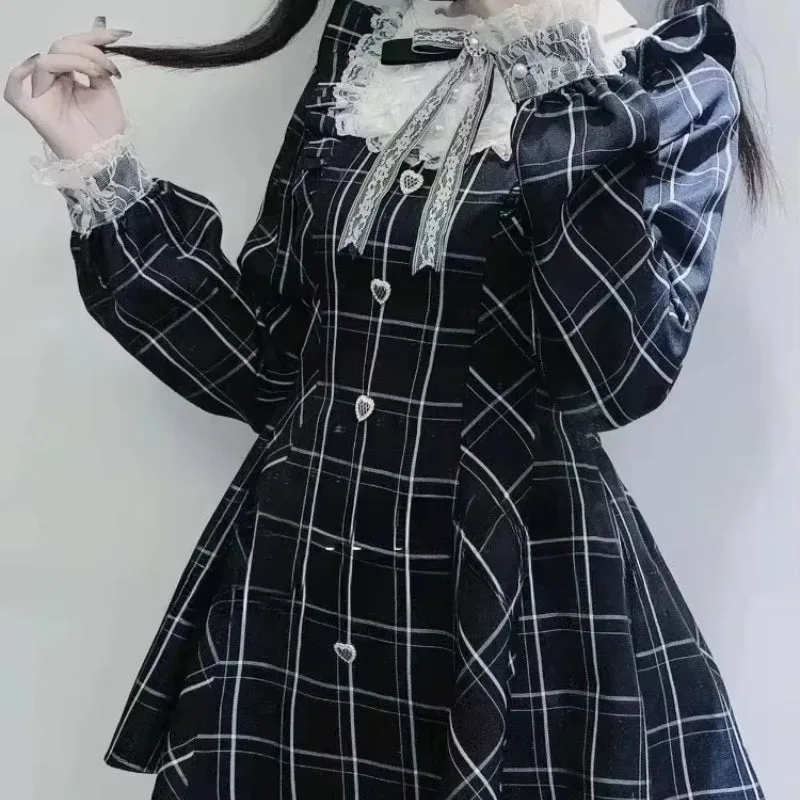 Bild 6 — Steampunk Lolita Gotisk Klänning