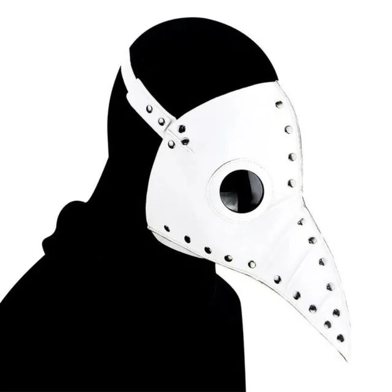 Bild 2 — Vit Pestläkarmask