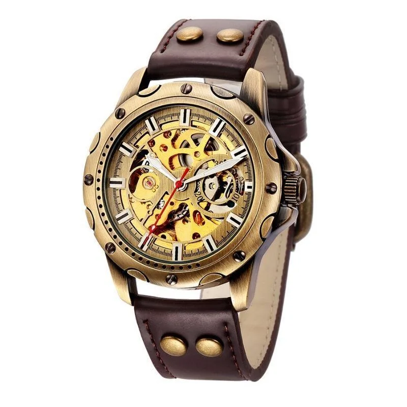 Steampunk kuggklocka