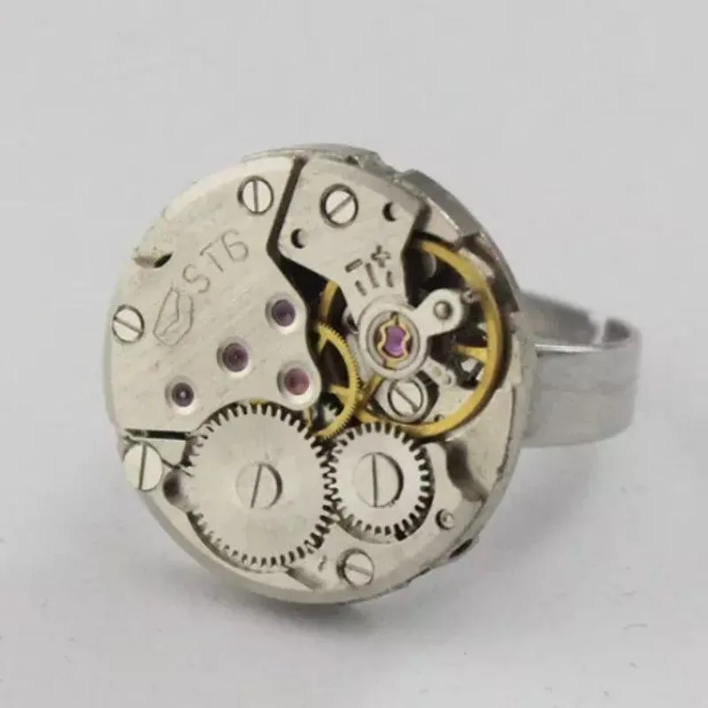 Bild 2 — Mekanisk Steampunk Ring