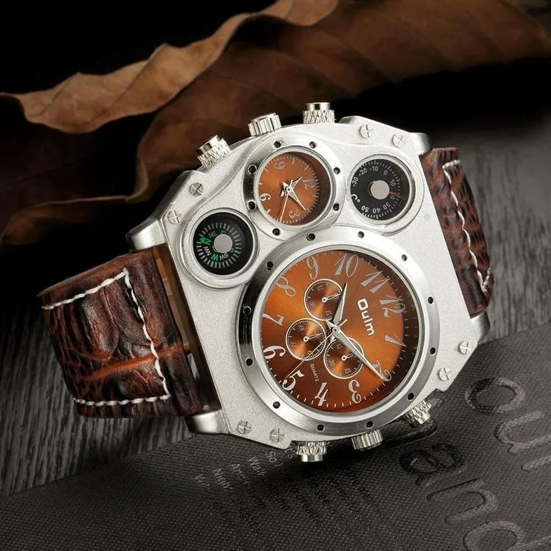 Bild 6 — Steampunk Kompass Herrklocka