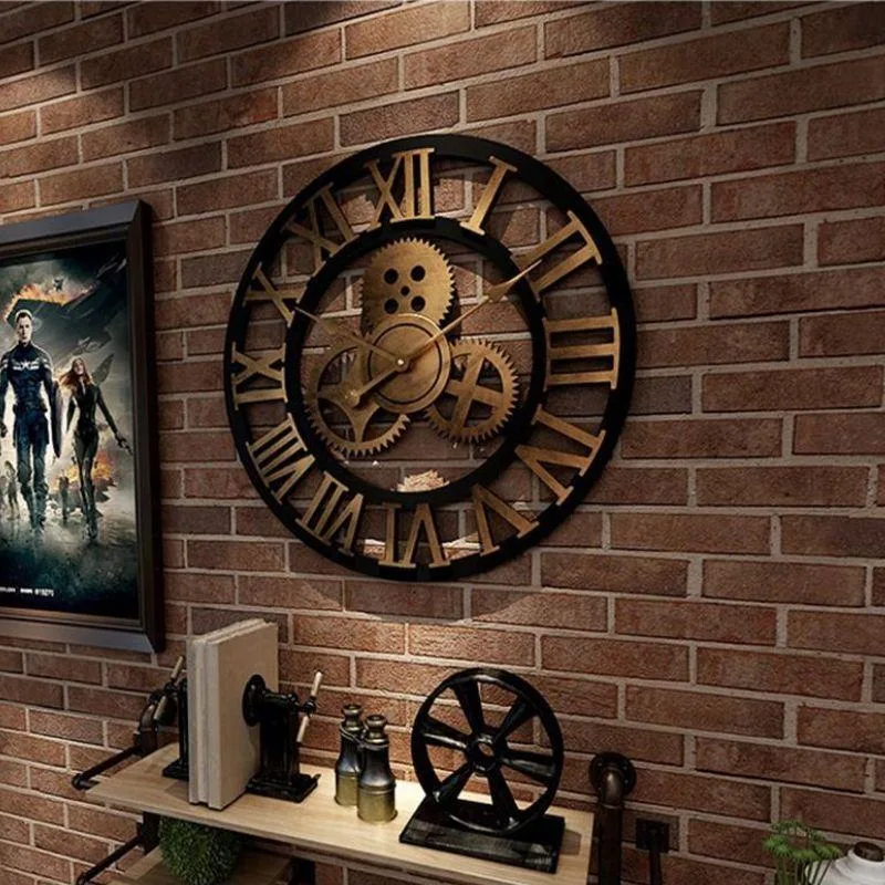 Bild 5 — Steampunk väggklocka