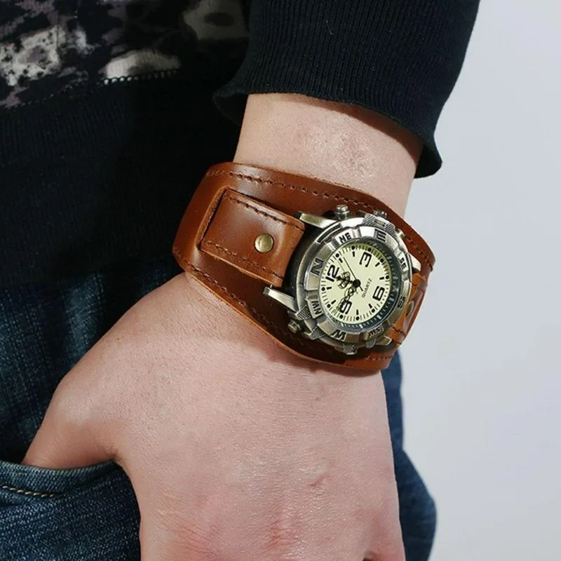 Bild 2 — Steampunk armbandsklocka för män
