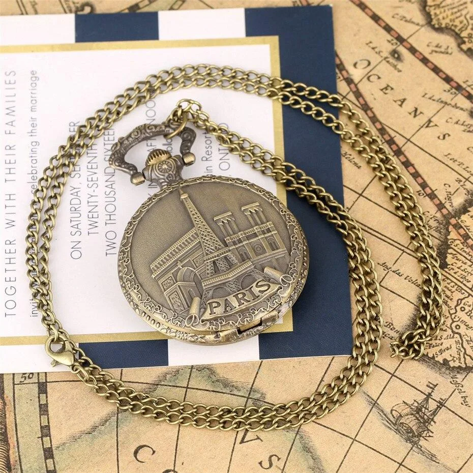 Bild 2 — Steampunk Paris fickur
