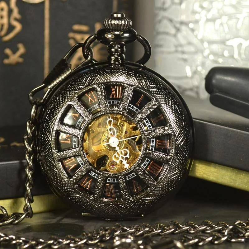 Steampunk Svart Persona fickur