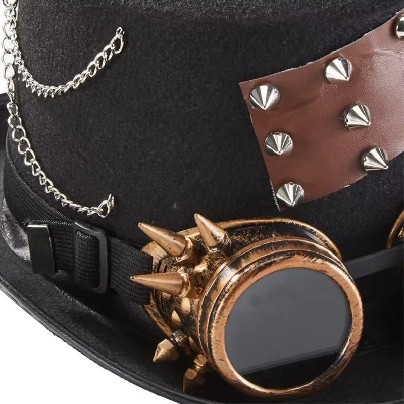Bild 3 — Steampunk Hatt Kugghjul