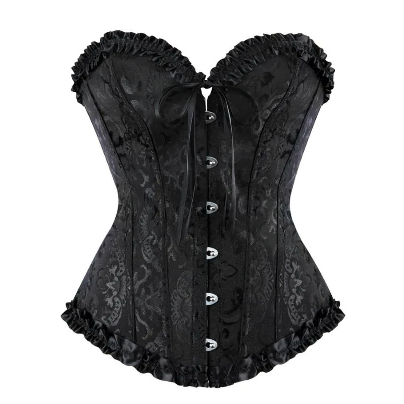 Brocade Steampunk Korsett
