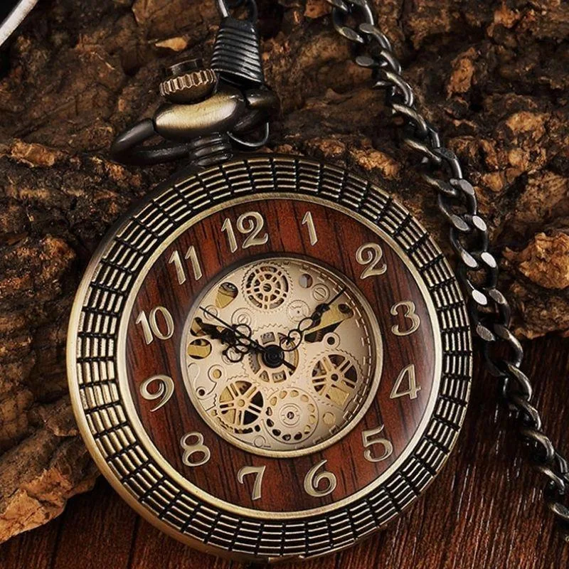 Steampunk fickur utan batteri