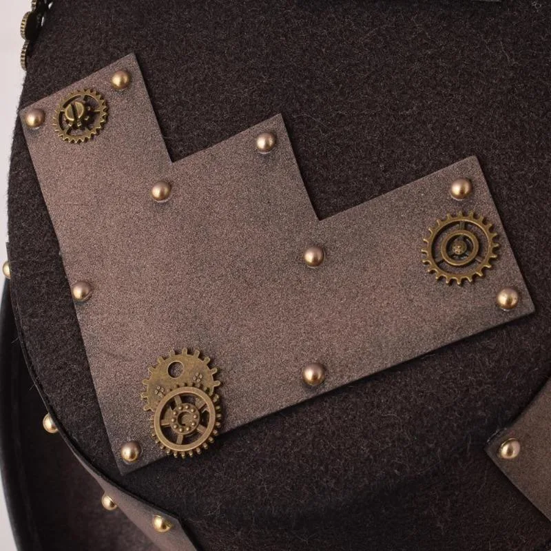 Bild 4 — Brun Steampunk hatt