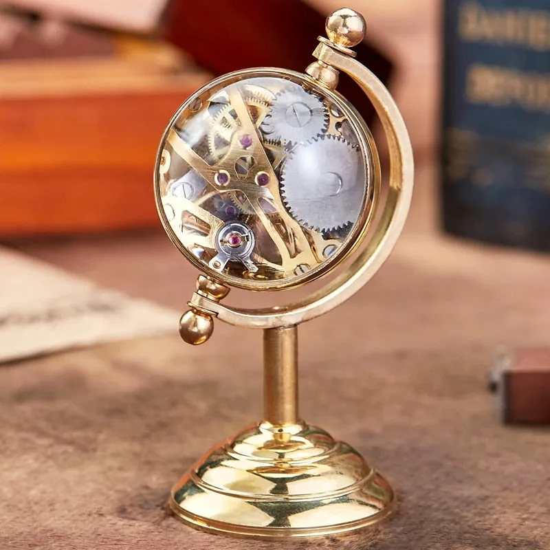 Bild 2 — Steampunk mekanisk skrivbordsklocka