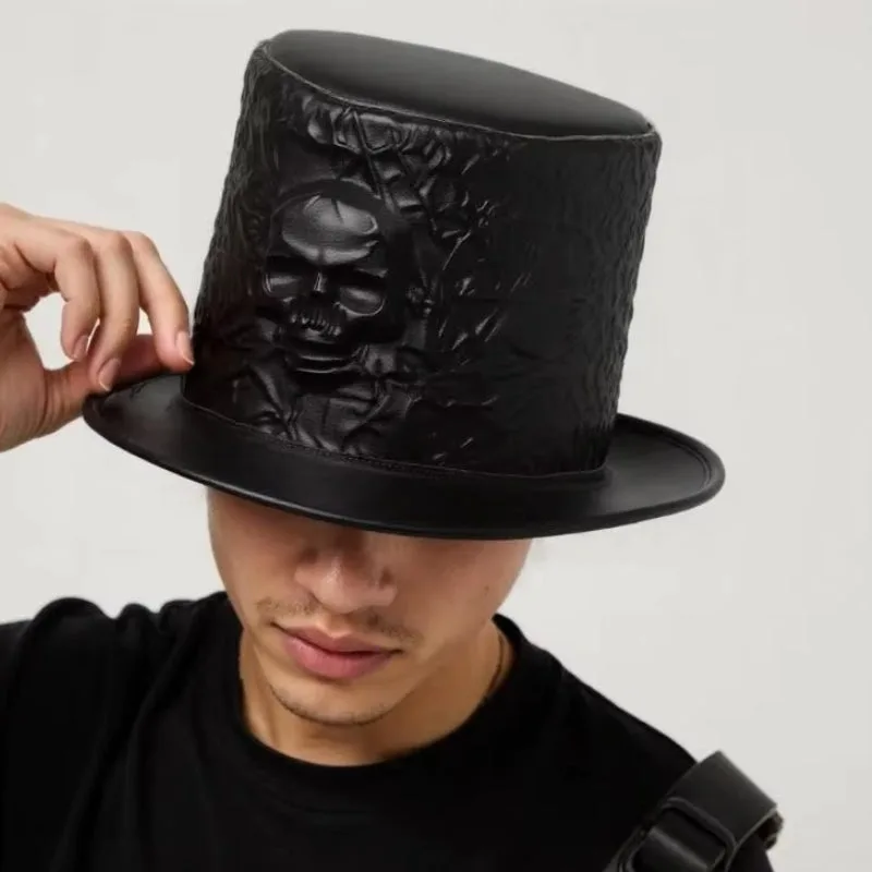 Bild 2 — Steampunk Dödskalle Hatt