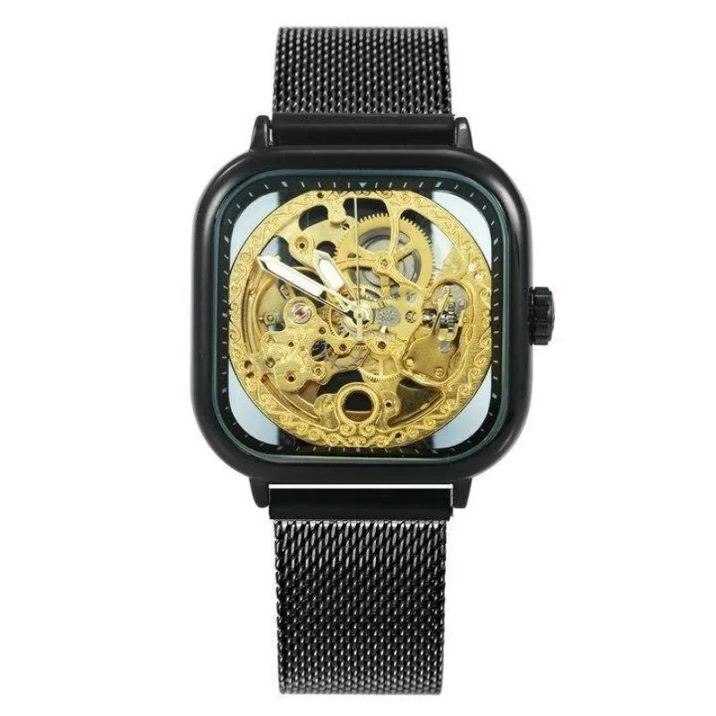 Bild 2 — Steampunk Armbandsklocka Uppenbar Mechanism