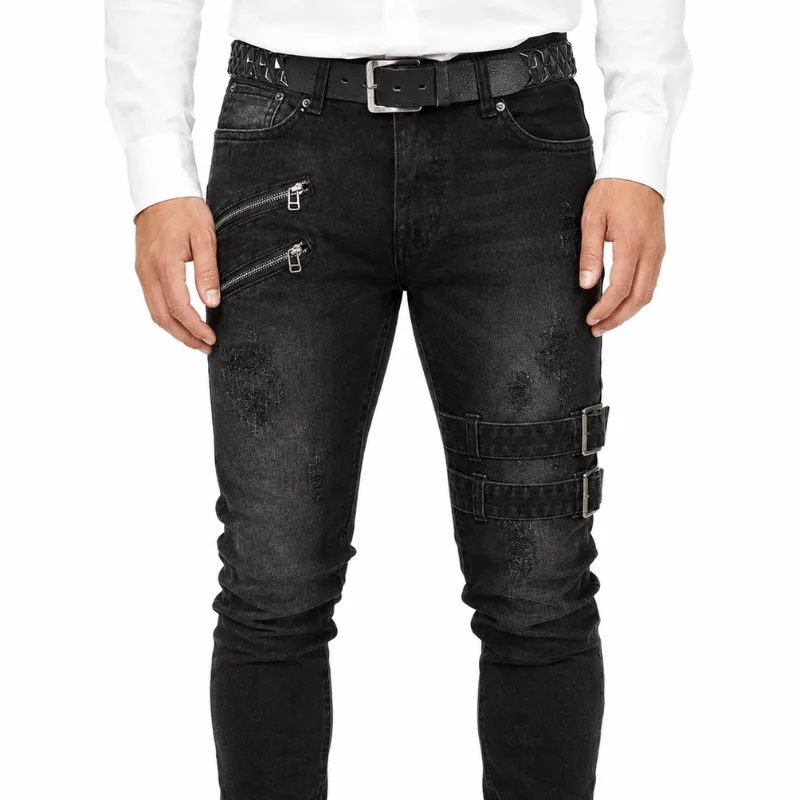Bild 4 — Punk jeans för män