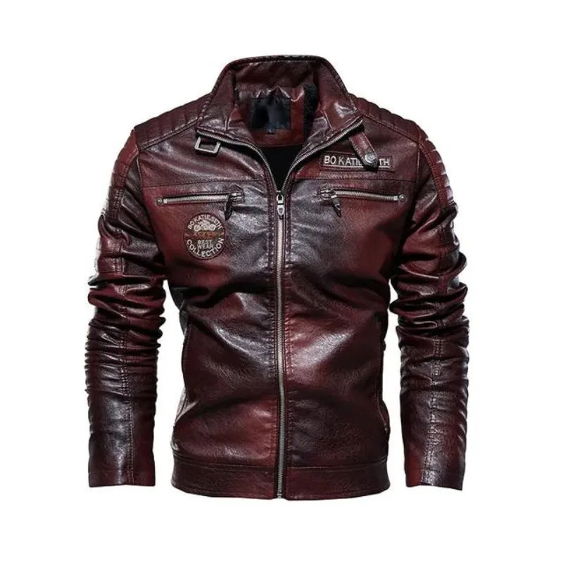 Bild 10 — Imitation PU bikerjacka