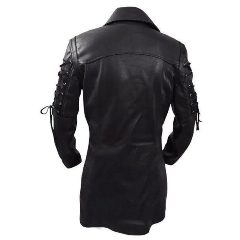 Bild 8 — Steampunk Gotisk PU-jacka