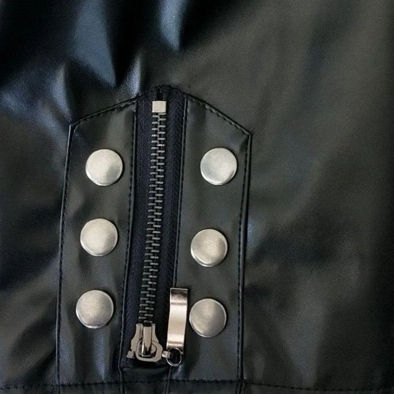 Bild 6 — Steampunk Gotisk PU-jacka