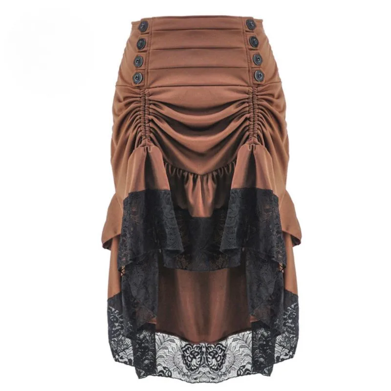 Lång kjol i Steampunk-stil