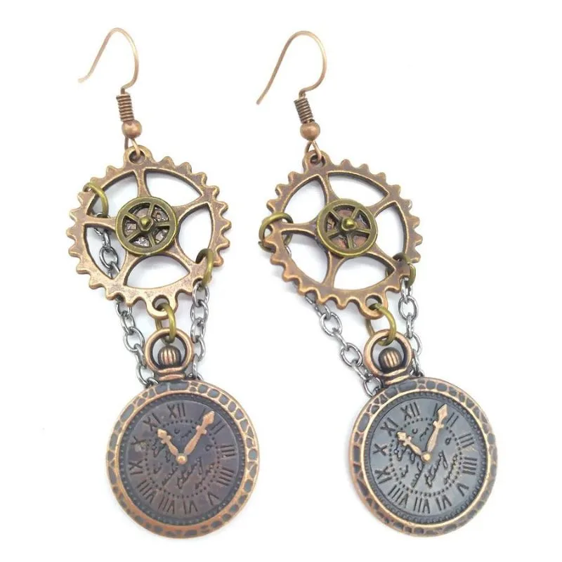 Bild 24 — Steampunk Hängande örhängen