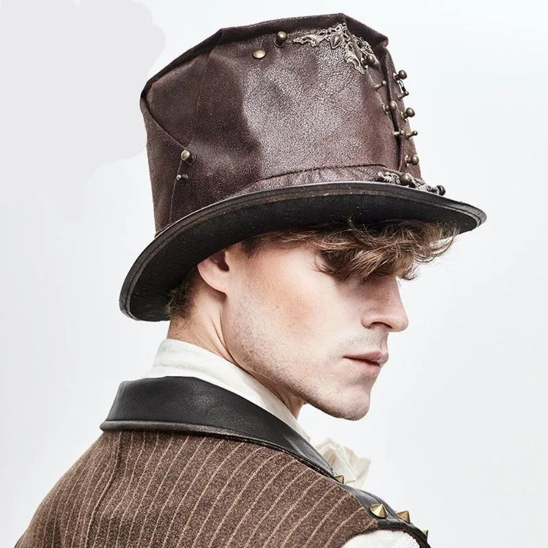 Bild 6 — Steampunk Goth Hatt